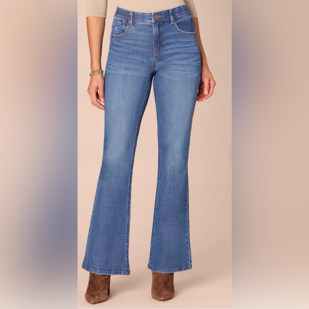 Democracy "Ab"solution® High Rise Petite Out There Flare Jeans